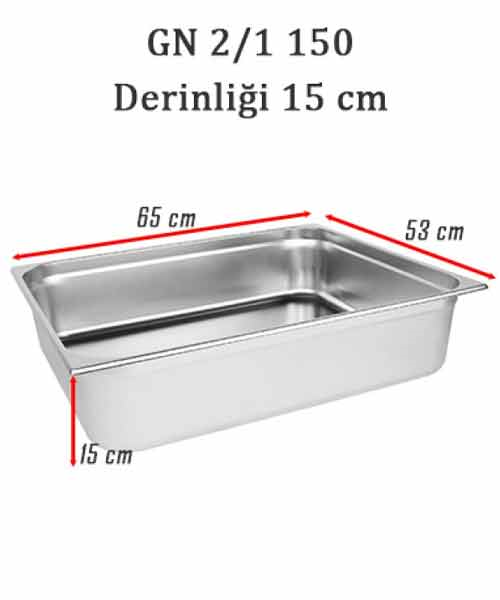 Gastronom Küvet 2/1-150 mm