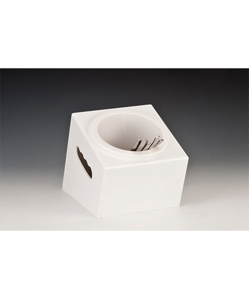 Zicco Kaşık Çatal Standı Tekli Siyah