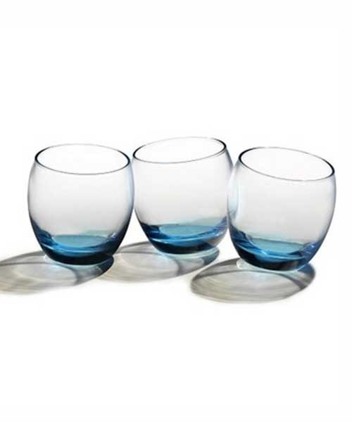 Paşabahçe Barrel Mavi Su Ve Meşrubat Bardağı 3 Lü 41010