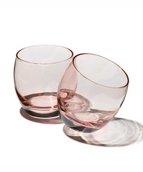 Paşabahçe Barrel Su Bardağı - Meşrubat Bardağı 3´lü Pembe 41010