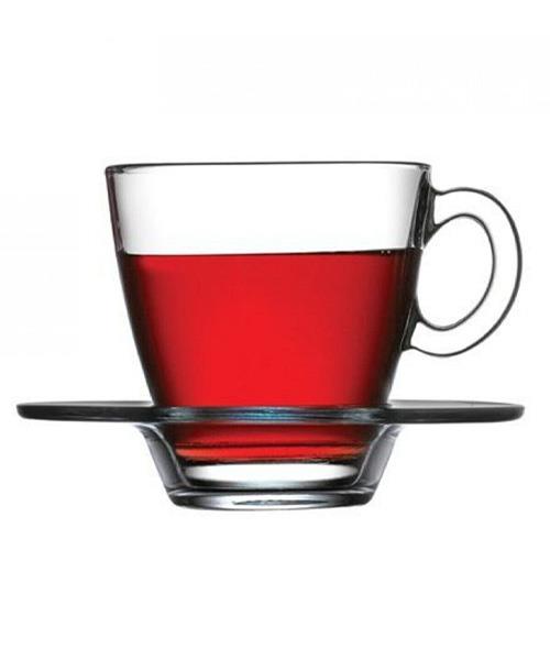Paşabahçe Beyaz Cam 6´lı Nescafe ve Çay Fincan Takımı 95040-6